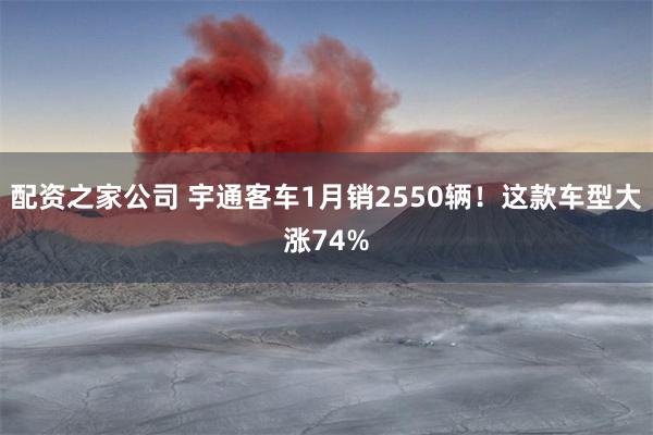 配资之家公司 宇通客车1月销2550辆！这款车型大涨74%